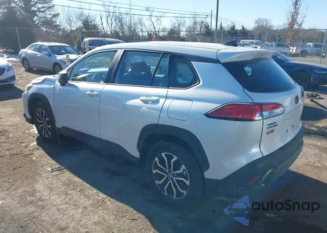 2025 Toyota Corolla Cross Hybrid S из США, поврежденный, VIN 7MUFBABG2SV075518